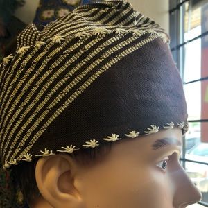 African aso Oke men traditionally cap/hat